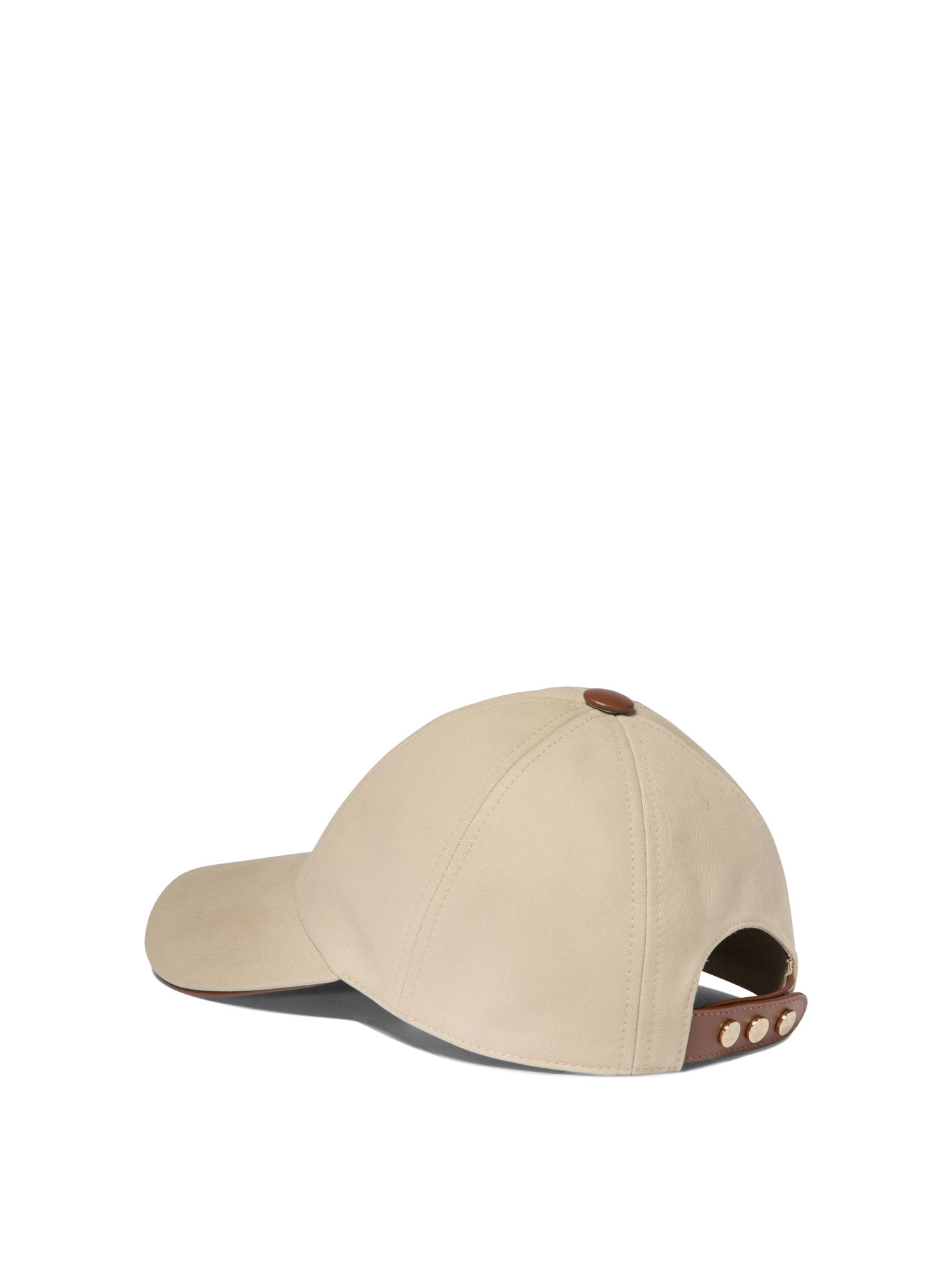 MAX MARA Beige Rienza cap